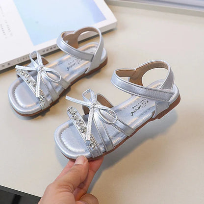 Sandalias de verano con lazo para mujer 