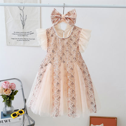 Sparkly Mermaid Dress for Girls