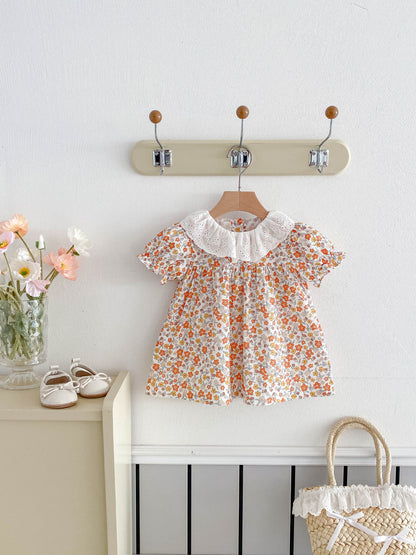 Children's Summer Flower Dress