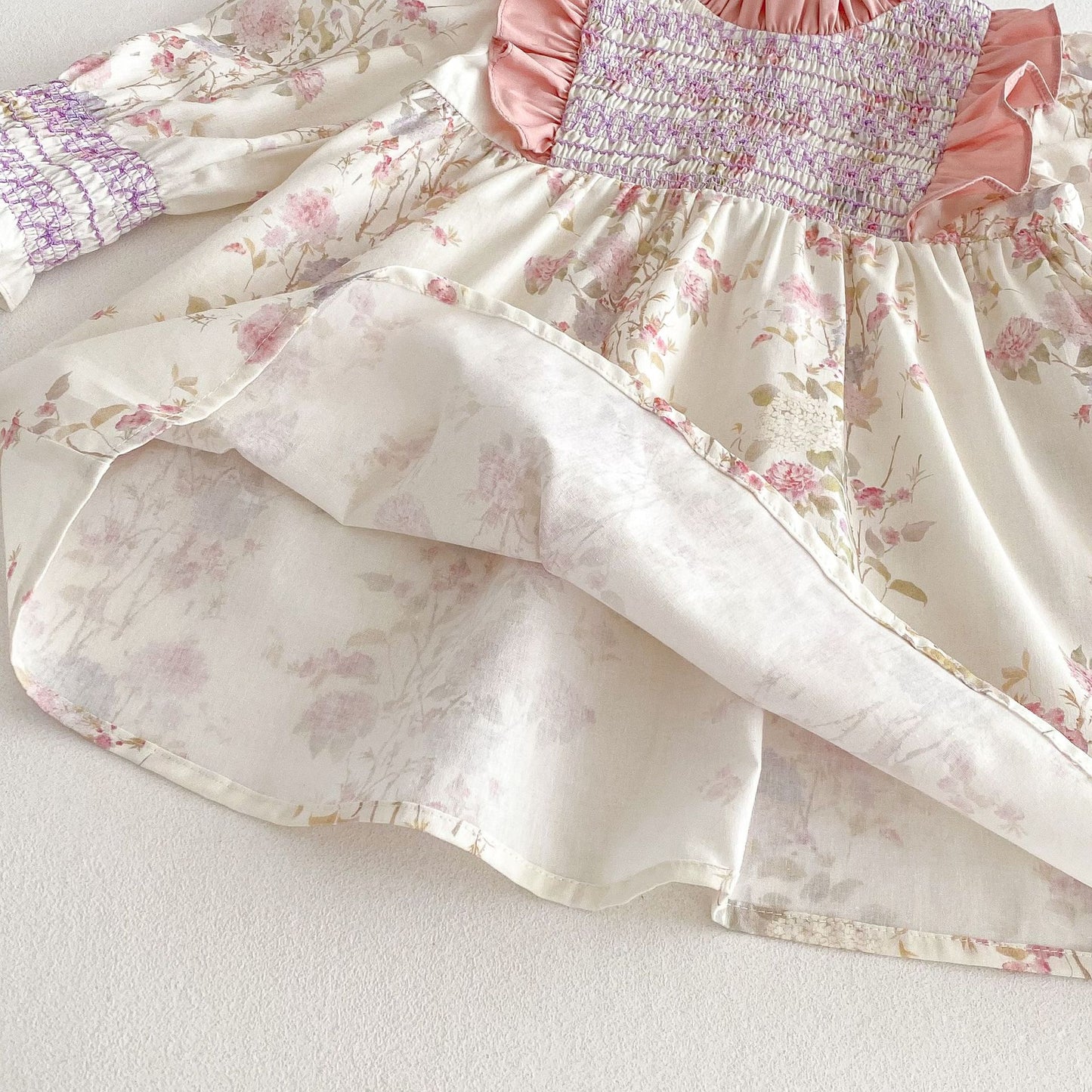 Pink Flower Children's Dress