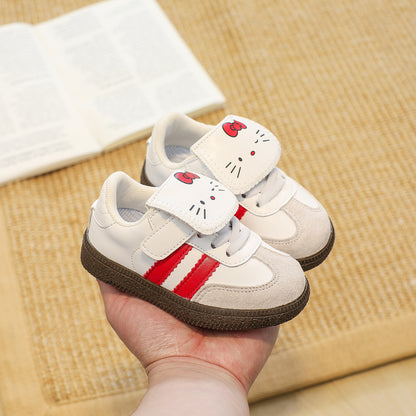 Children's Female AD Leopard Sneakers