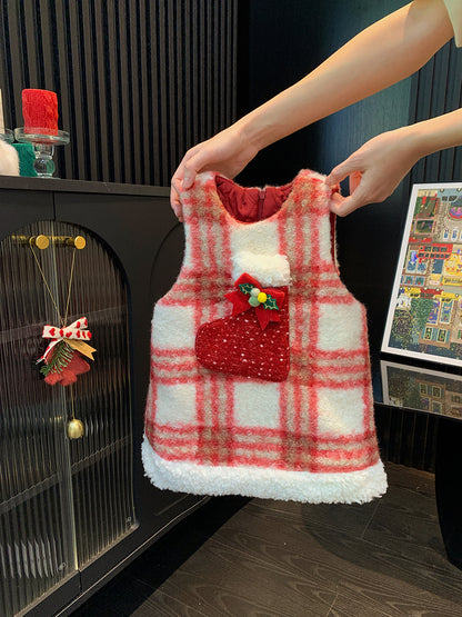 Christmas Red Children's Dress