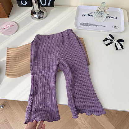 Conjunto infantil para mujer 3 piezas Pequeñas flores 