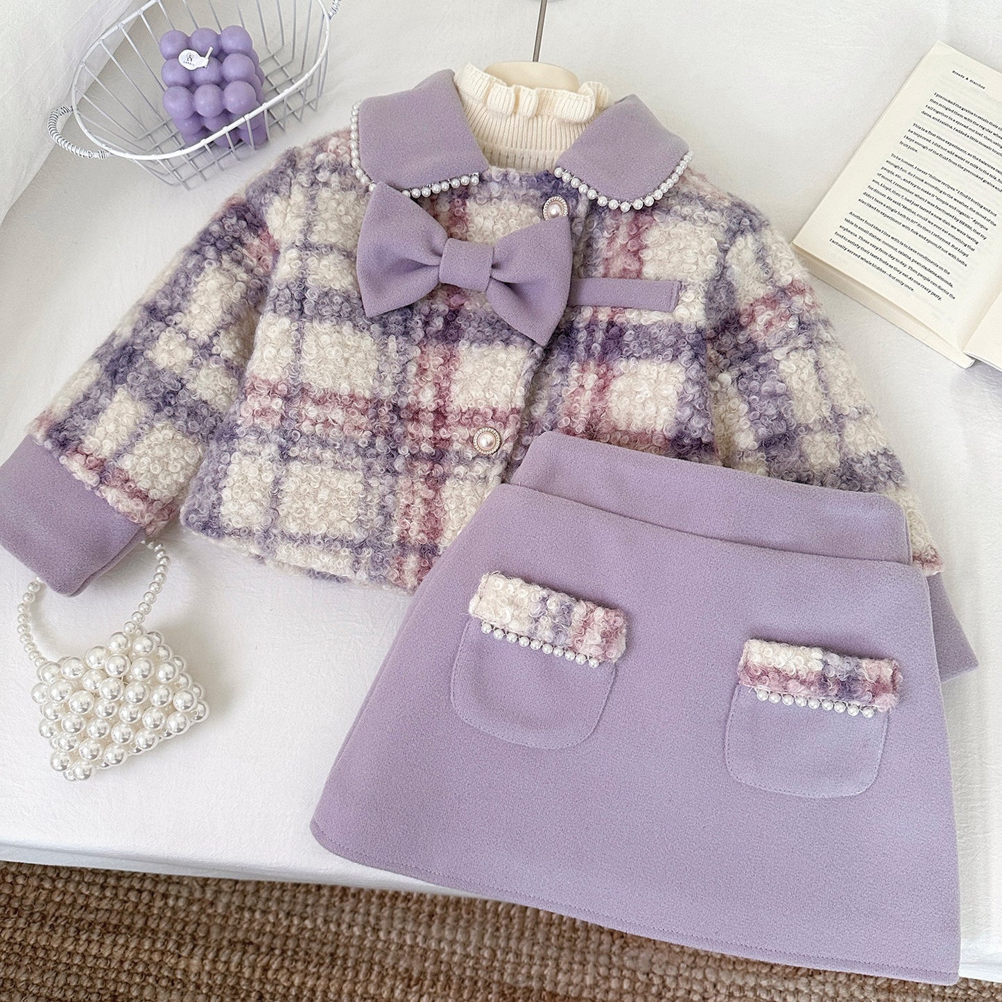 Girls' Winter Pearl Set