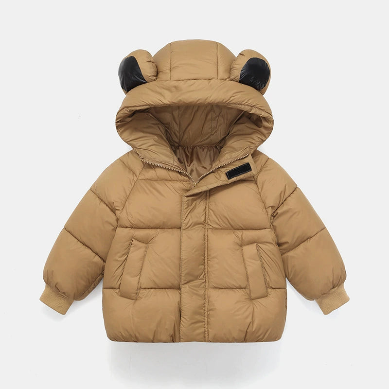 Children's Padded Jacket with Hood
