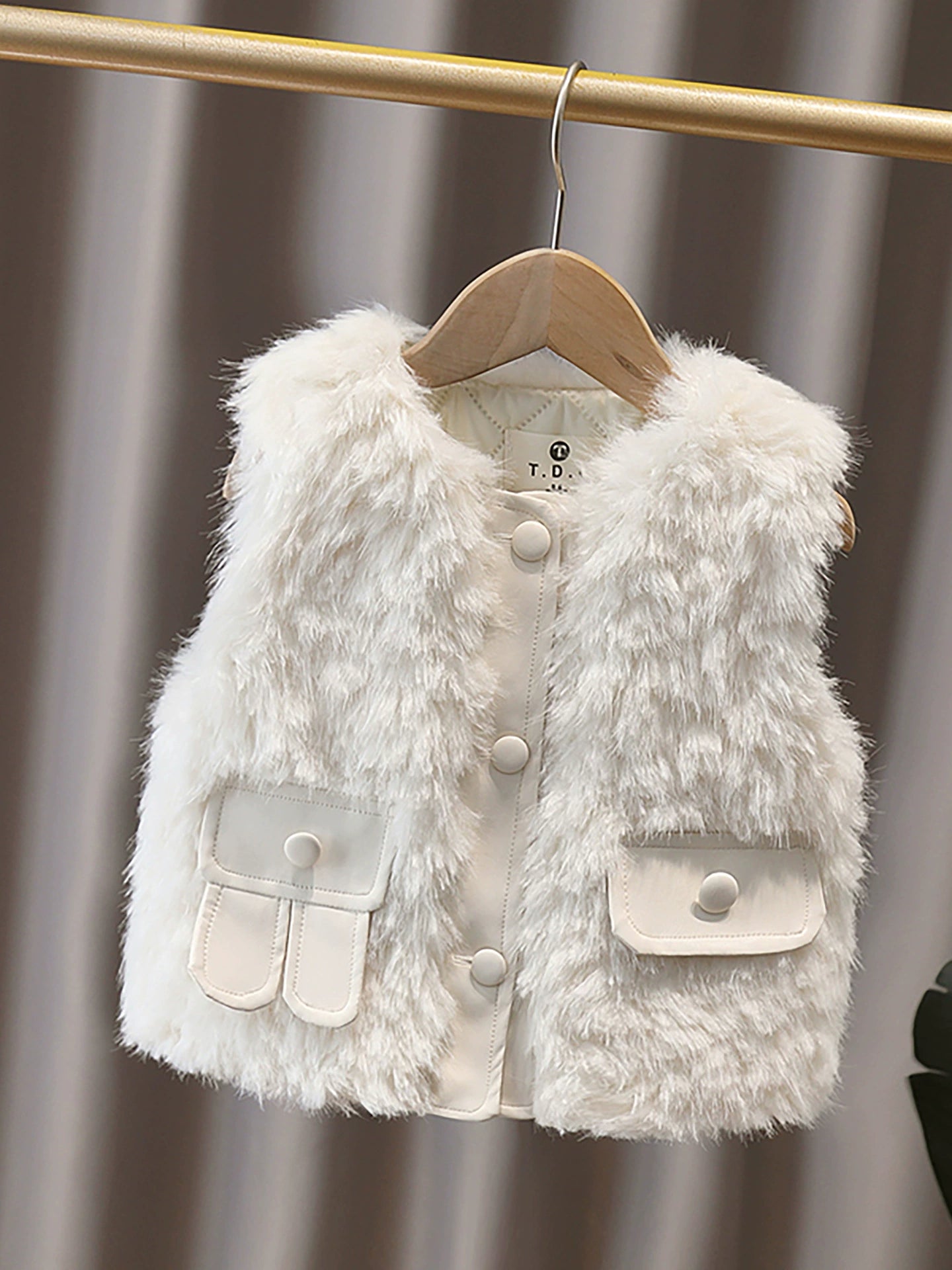 Children's Vest with Small Pocket