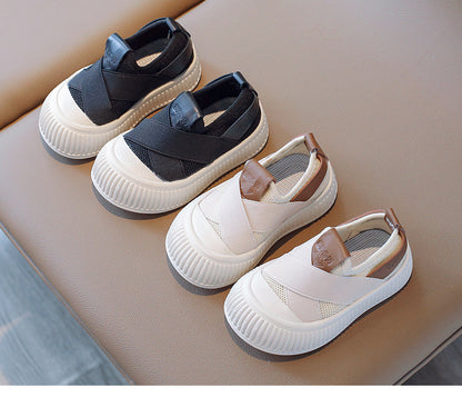Zapatillas trenzadas de moda para niños 