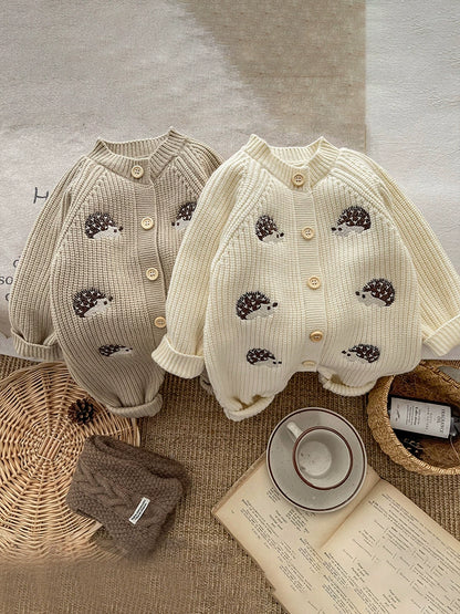 Children's Animal Knit Jumpsuit