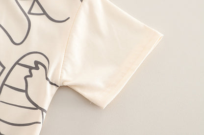 Boys' Summer Dinosaur Outfit