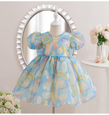 Children's Dress Love Colors