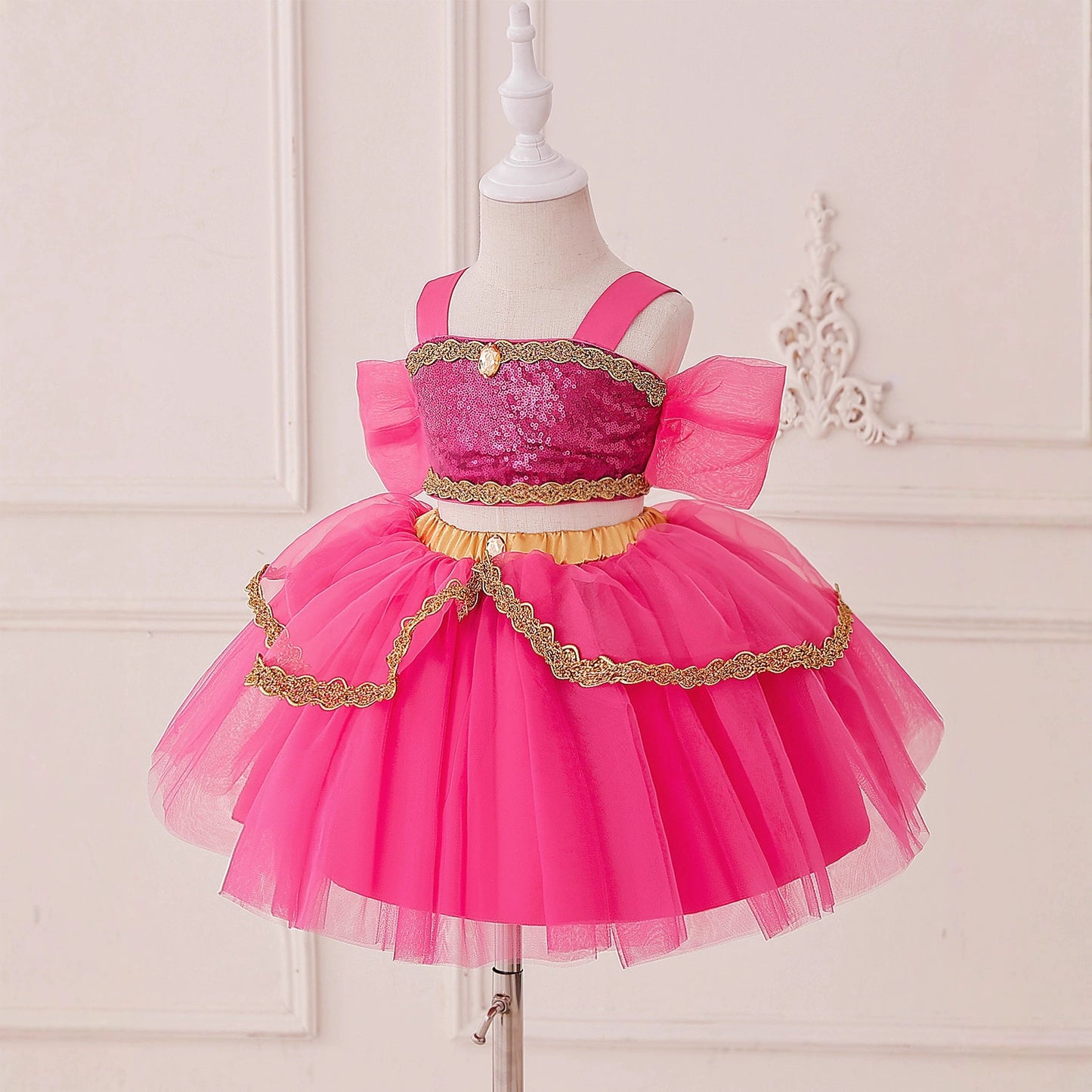 Children's Party Costume Set with Glitter