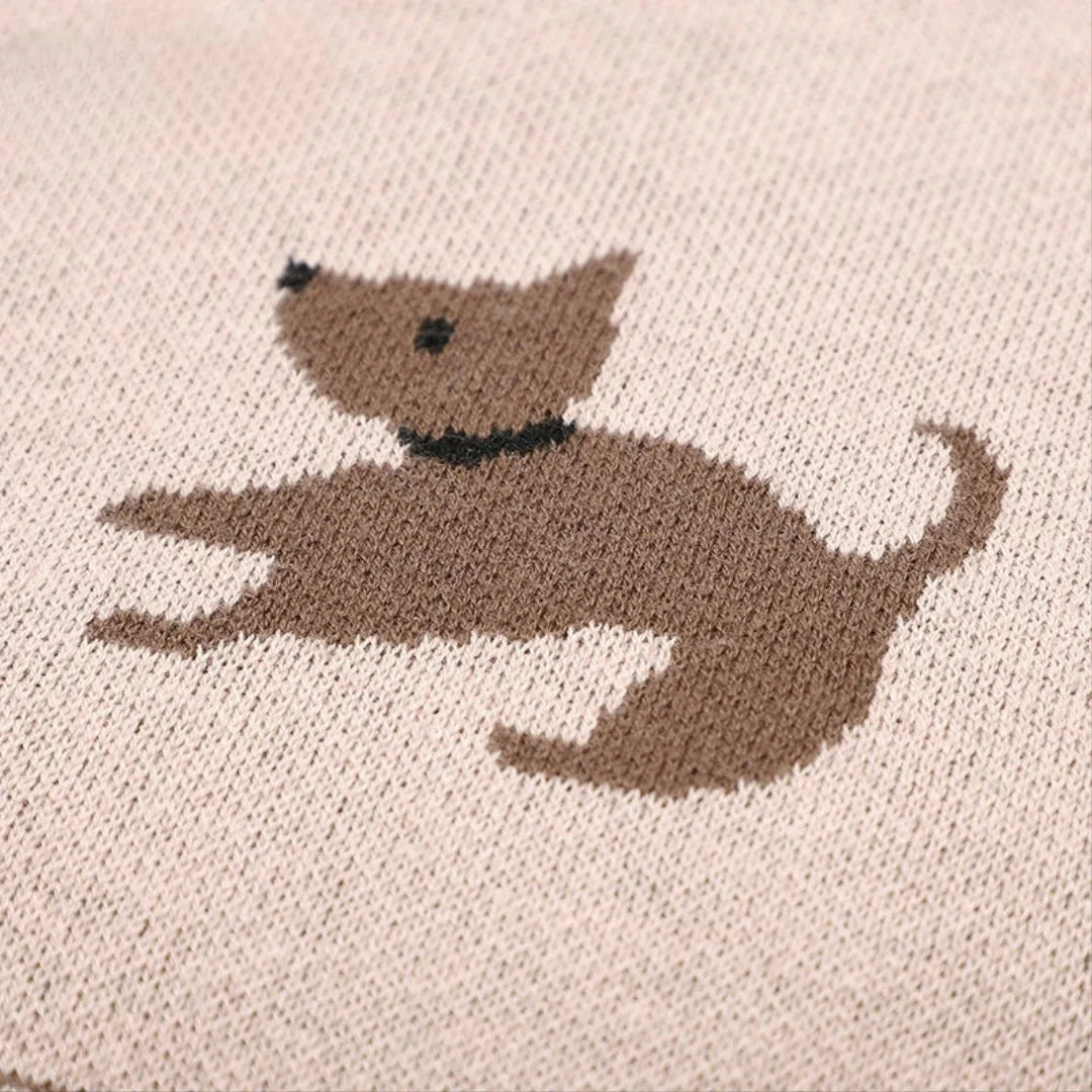 Children's Blanket with Puppies