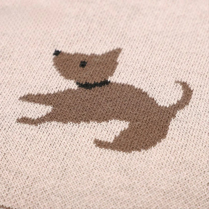 Children's Blanket with Puppies