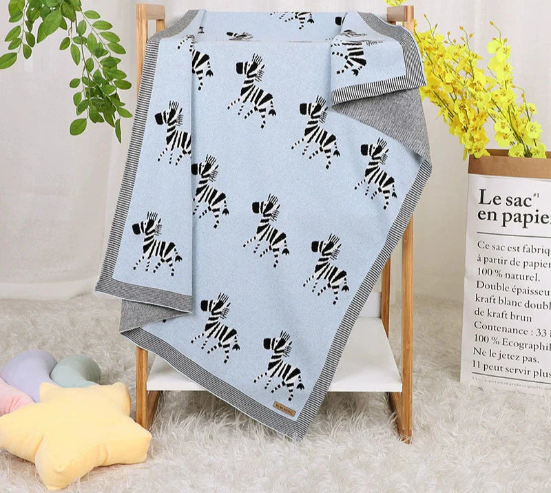 Zebra Baby Blanket