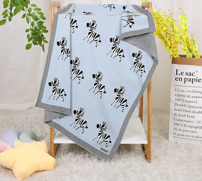 Zebra Baby Blanket