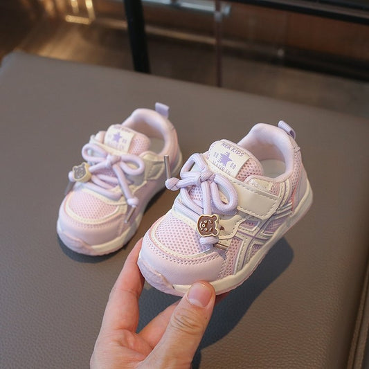 Kids' Fun Lace-Up Sneakers