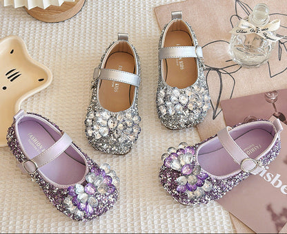 Girls' Rhinestone Shoes