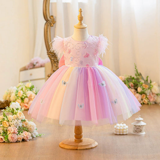 Enchanted Garden Tulle Party Dress