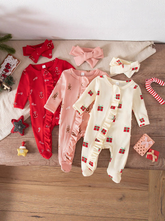 Baby Girls’ Christmas Onesie