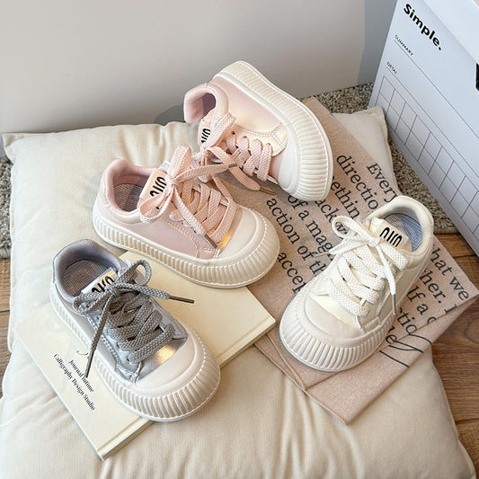 Zapatillas de suela blanda para niños 