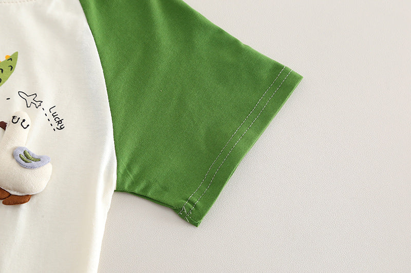 Boys' Alligator and Teddy Bear Outfit