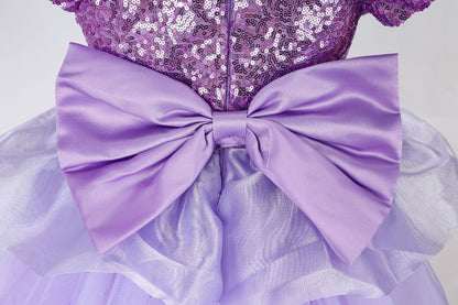 Sparkly Purple Party Dress