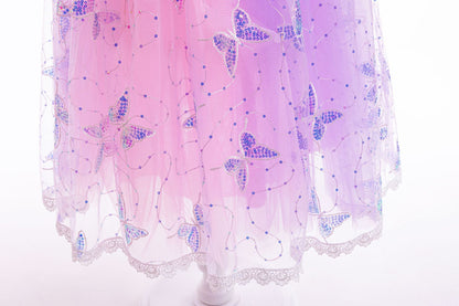 Sparkly Purple Party Dress + Accessories