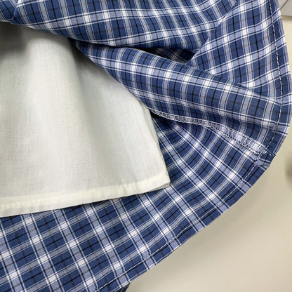 Girls' Teddy Bear and Checkered Outfit