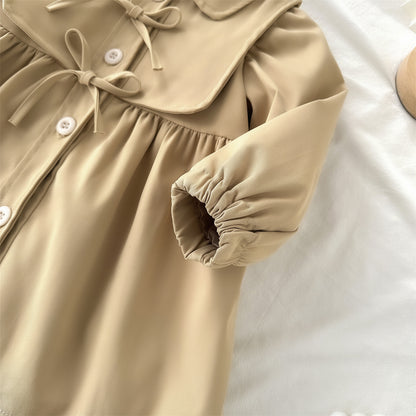 Girls' Jacket with Bows