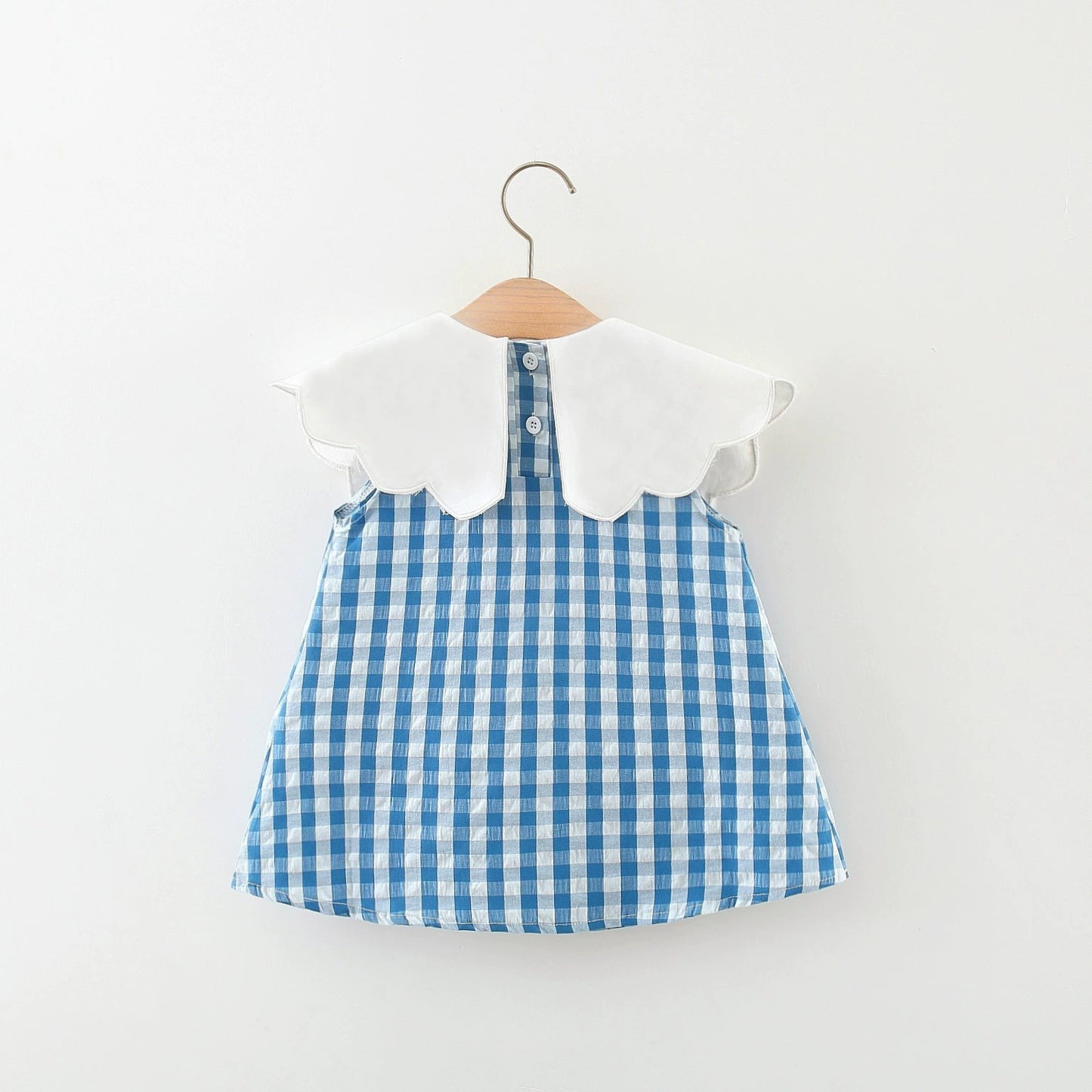 Apple Plaid Children's Dress
