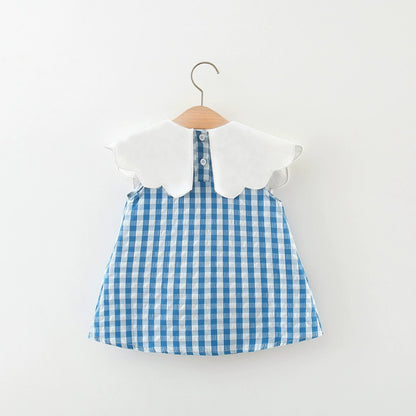 Apple Plaid Children's Dress