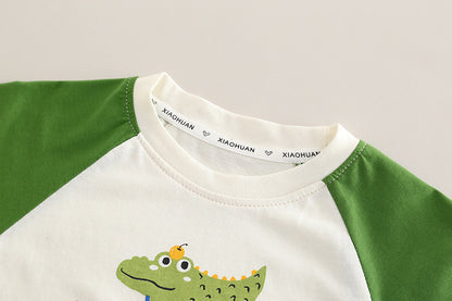 Boys' Alligator and Teddy Bear Outfit