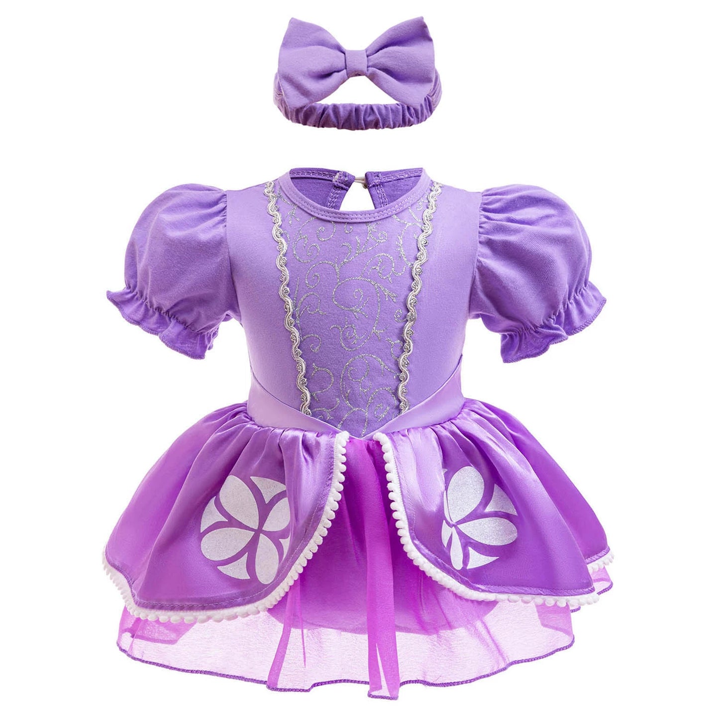 Party Dress with Enchanting Purple