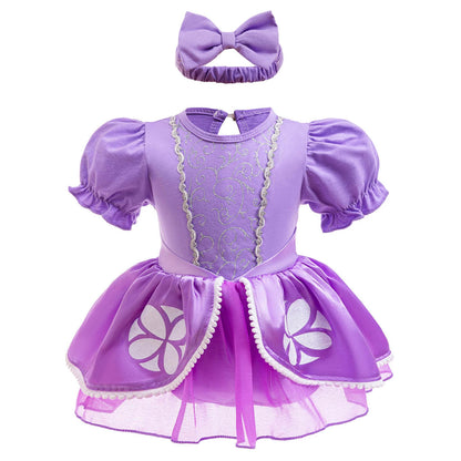 Party Dress with Enchanting Purple