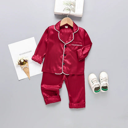 Soft Ribbed Kids' Pajamas