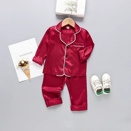 Soft Ribbed Kids' Pajamas