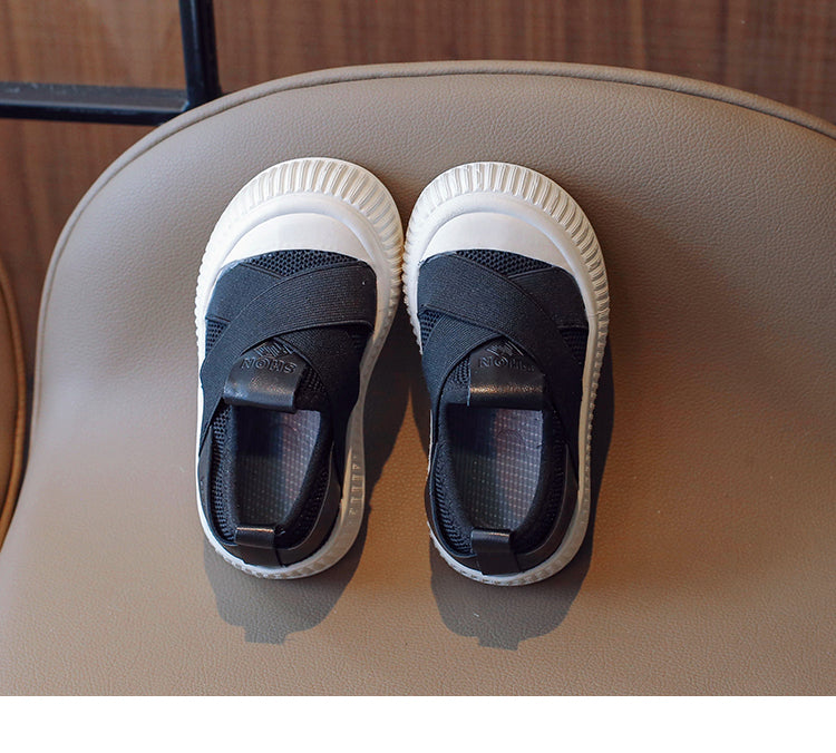 Zapatillas trenzadas de moda para niños 