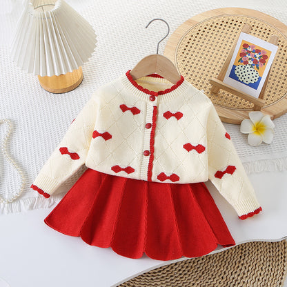 Mussi Girls' Knit Set