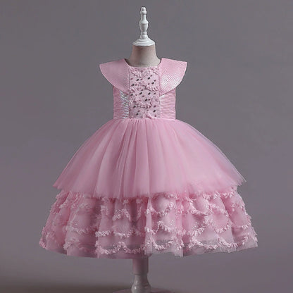 Layered Tulle Party Dress