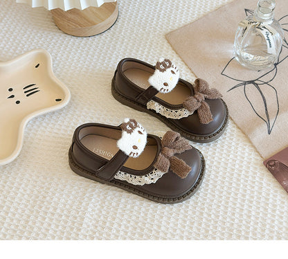 Lace Balloon Thick Sole Kids Sandals Lightweight Walking Shoes