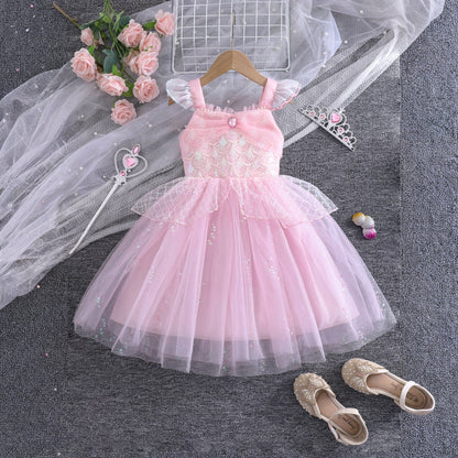 Sparkly Pink Party Dress