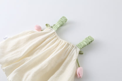 Children's Girls Boutique Set Tulips