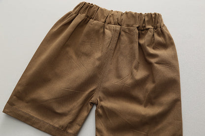 Boys' Set with Buttons and Pocket