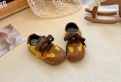 Children's Fashion Sneakers with Little Flowers
