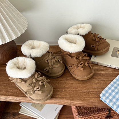 Children Warm Snow Boots Girl Princess Boots