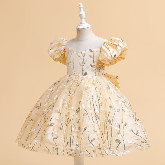 Floral Kids Party Dress