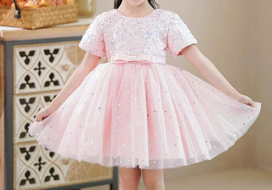 Children's Sequin Party Dress