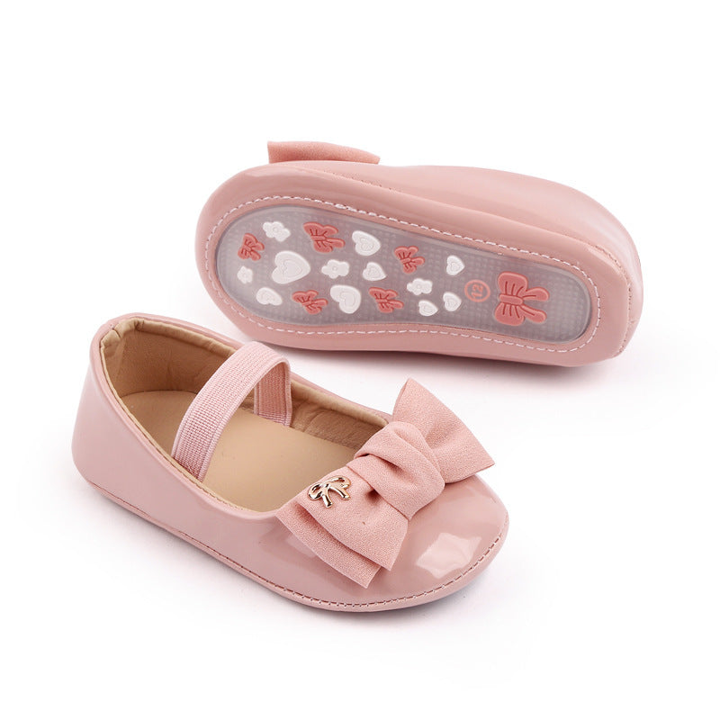 Children's Patent Leather Shoe with Bow
