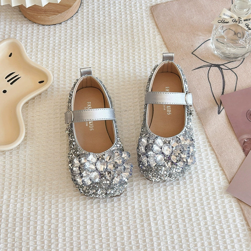 Girls' Rhinestone Shoes