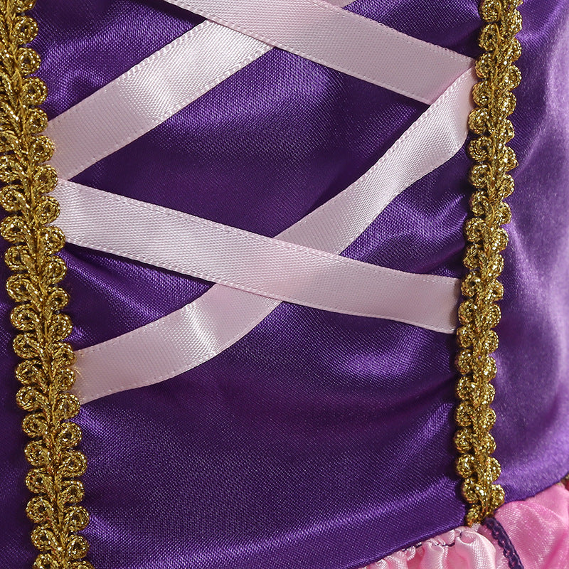 Pink Party Dress with Accessories